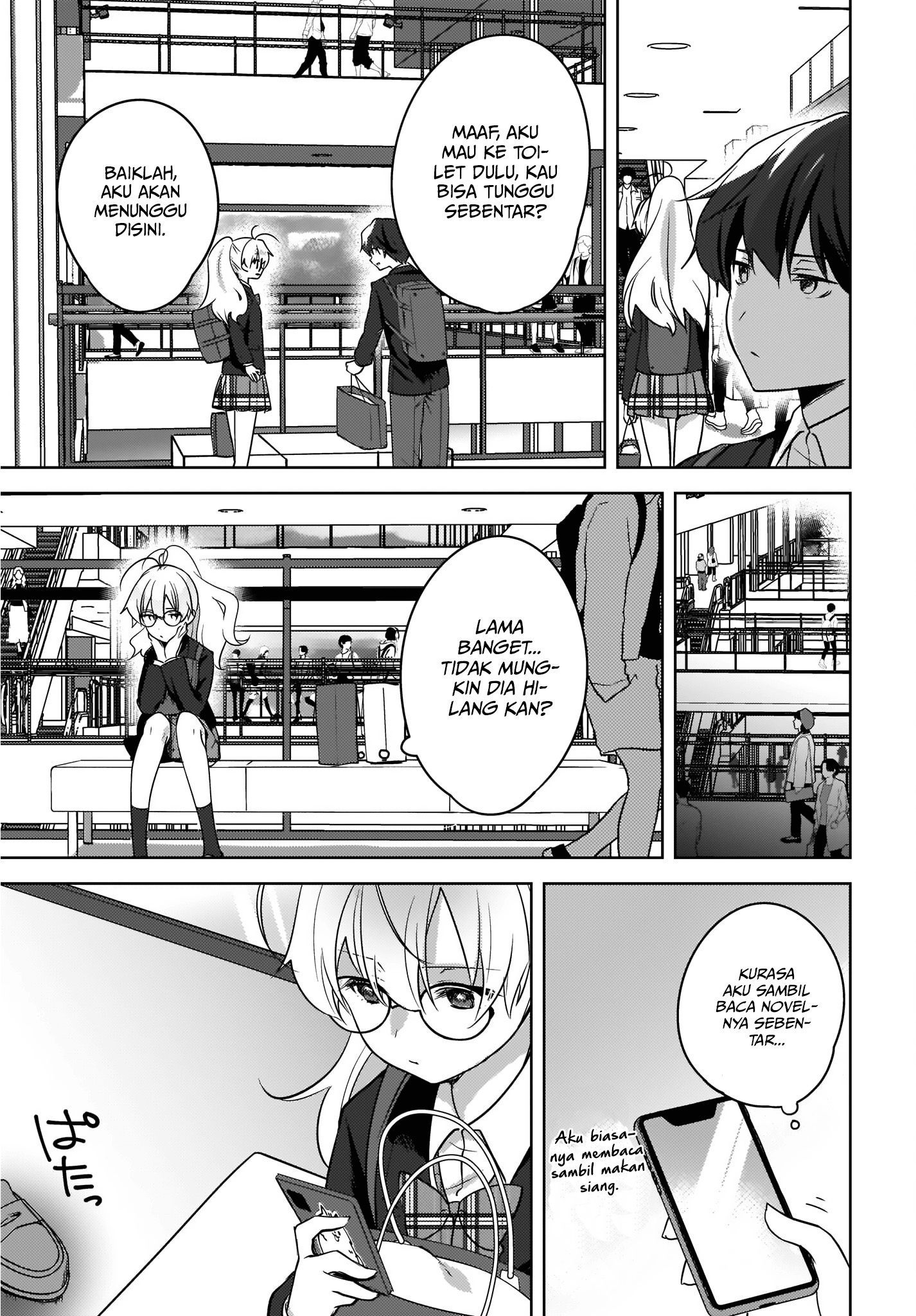 Nyanta to Pomeko ~Imasara Shinjiteiru to Iwarete mo Mouteokureda~ Chapter 09 Bahasa Indonesia