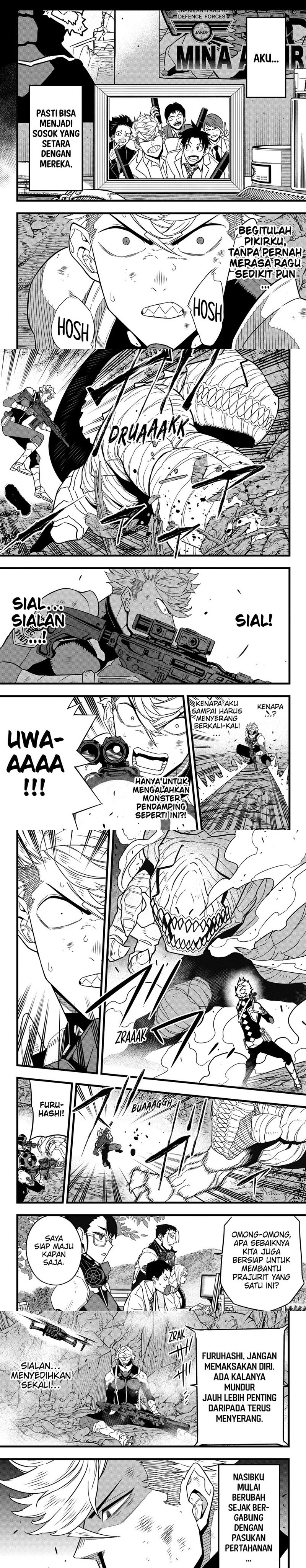 8Kaijuu Chapter 61 Bahasa Indonesia