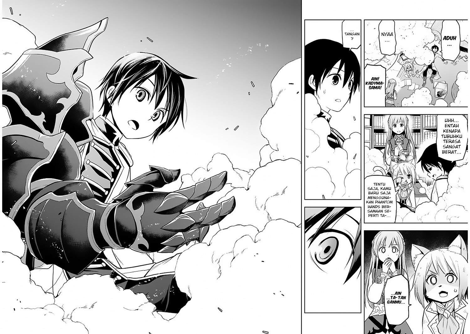 Maseki Gurume: Mamono no Chikara o Tabete Ore wa Saikyou! Chapter 14 Bahasa Indonesia