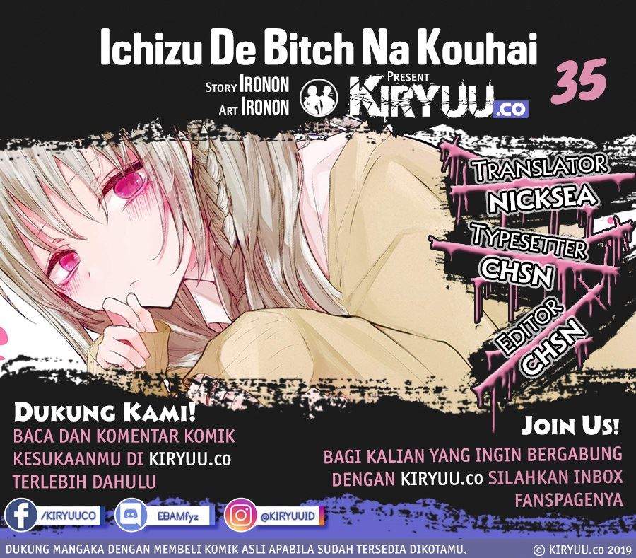 Ichizu de Bitch na Kouhai Chapter 35 Bahasa Indonesia
