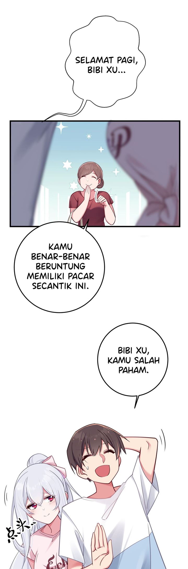 My Fake Girlfriends are using me as a Shield Chapter 22 Bahasa Indonesia