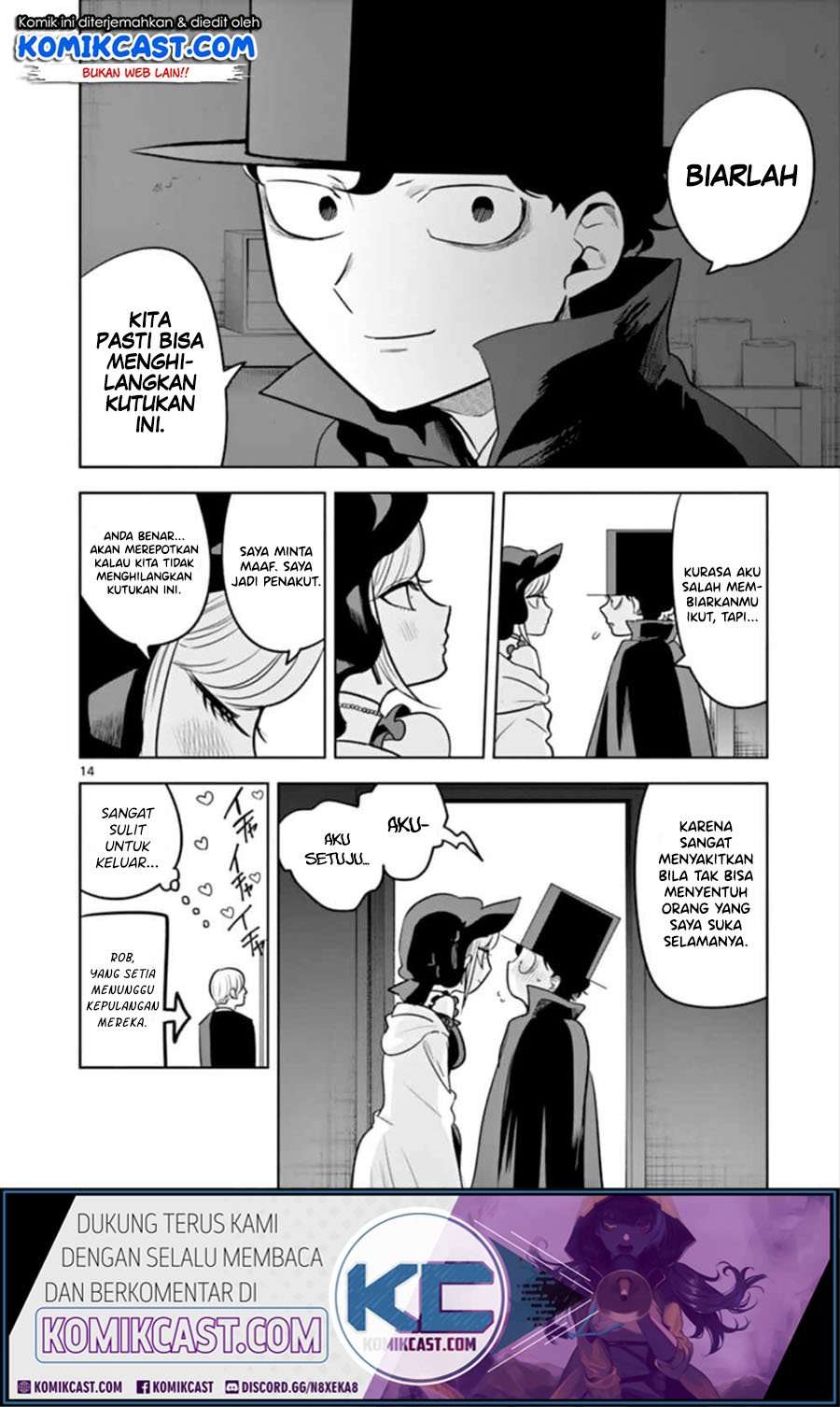 The Duke of Death and his Black Maid Chapter 40 Bahasa Indonesia