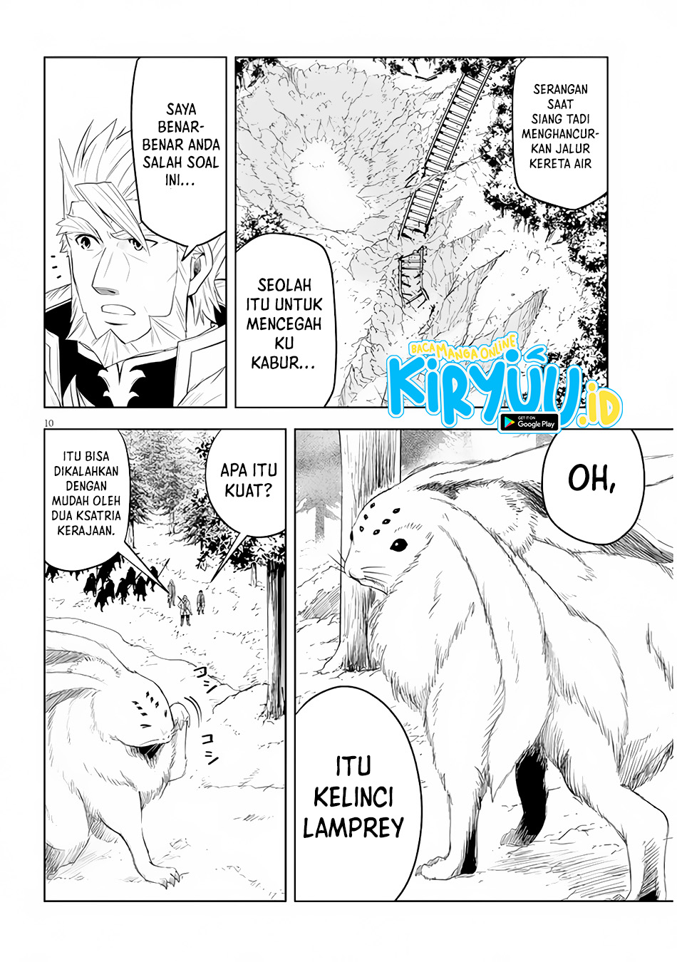 Maseki Gurume: Mamono no Chikara o Tabete Ore wa Saikyou! Chapter 39 Bahasa Indonesia