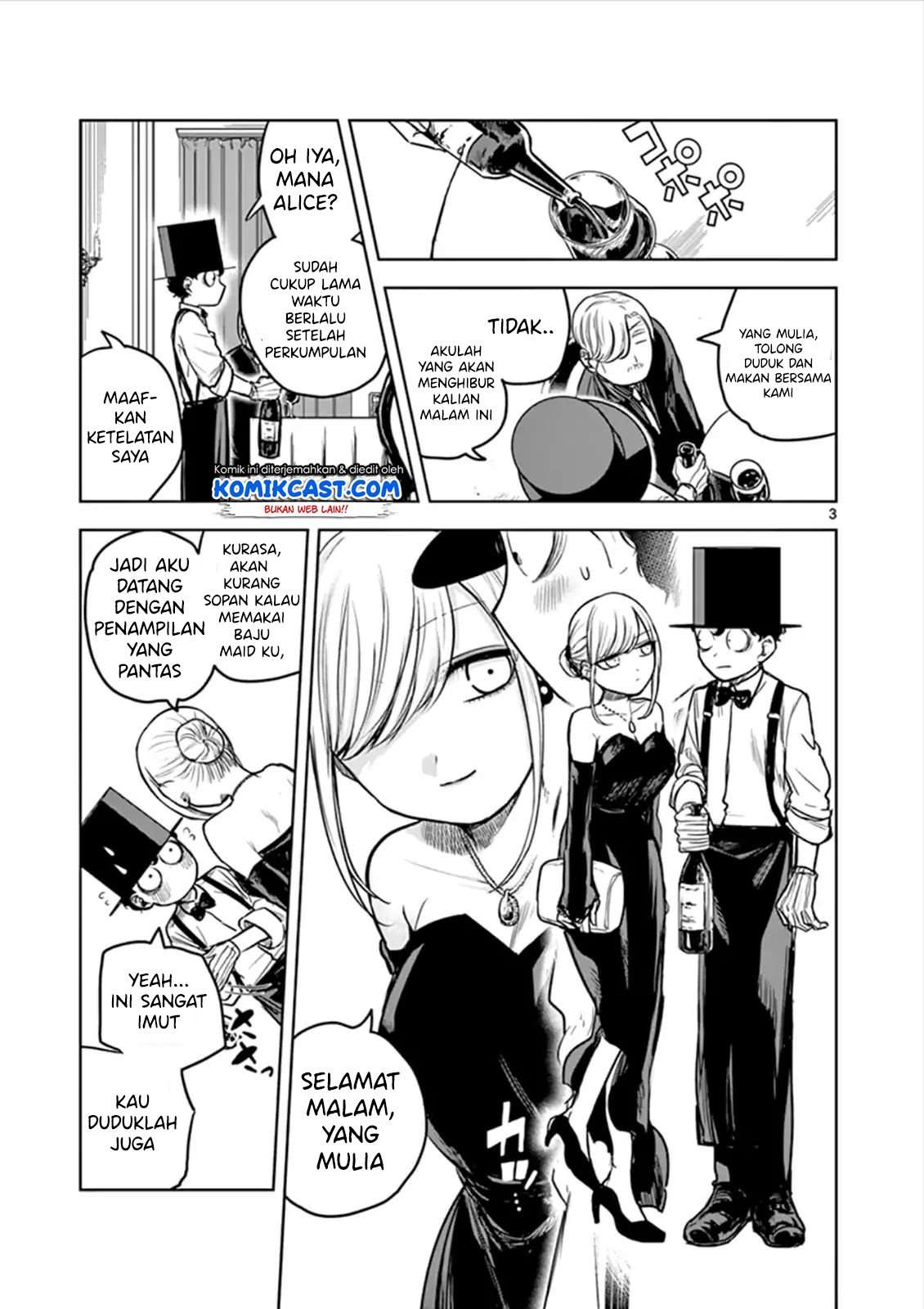 The Duke of Death and his Black Maid Chapter 13 Bahasa Indonesia