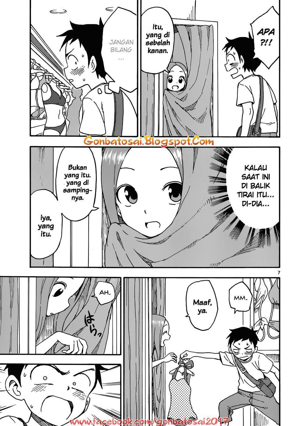 Karakai Jouzu no Takagi-san Chapter 39 Bahasa Indonesia