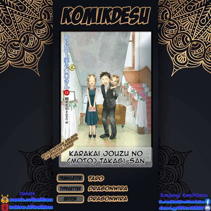 Karakai Jouzu no (Moto) Takagi-san Chapter 71 Bahasa Indonesia