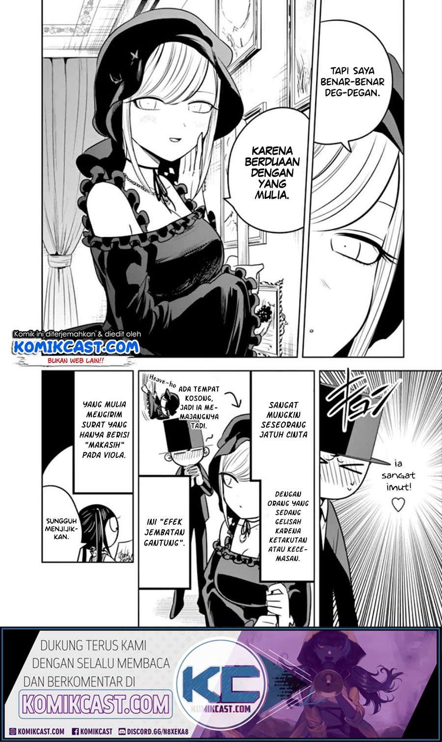 The Duke of Death and his Black Maid Chapter 42 Bahasa Indonesia