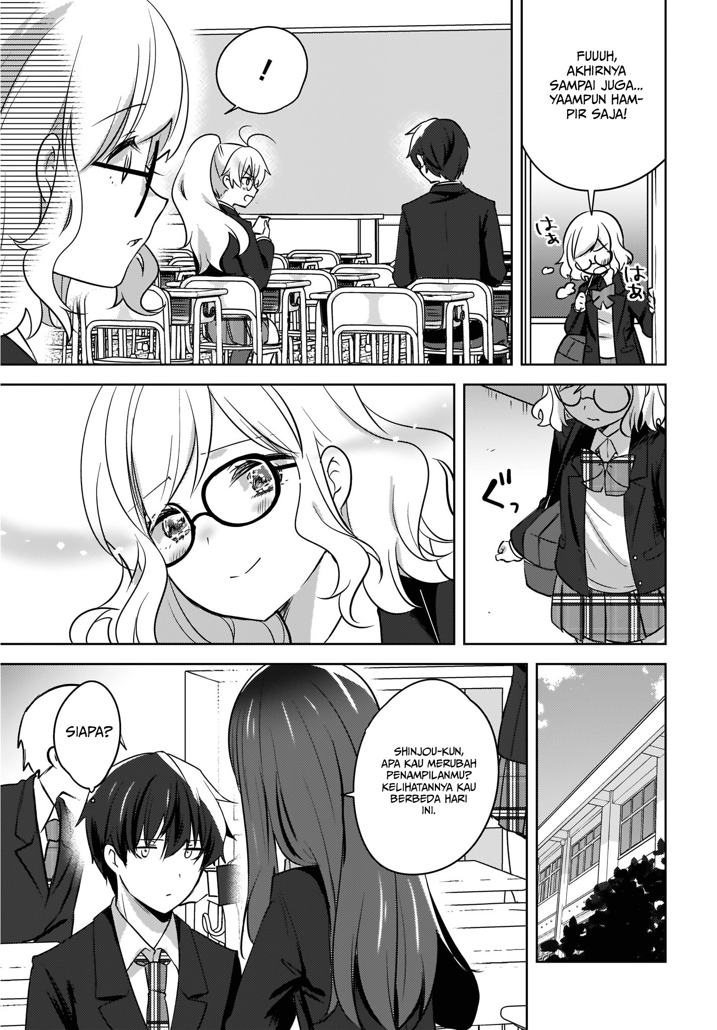 Nyanta to Pomeko ~Imasara Shinjiteiru to Iwarete mo Mouteokureda~ Chapter 09 Bahasa Indonesia