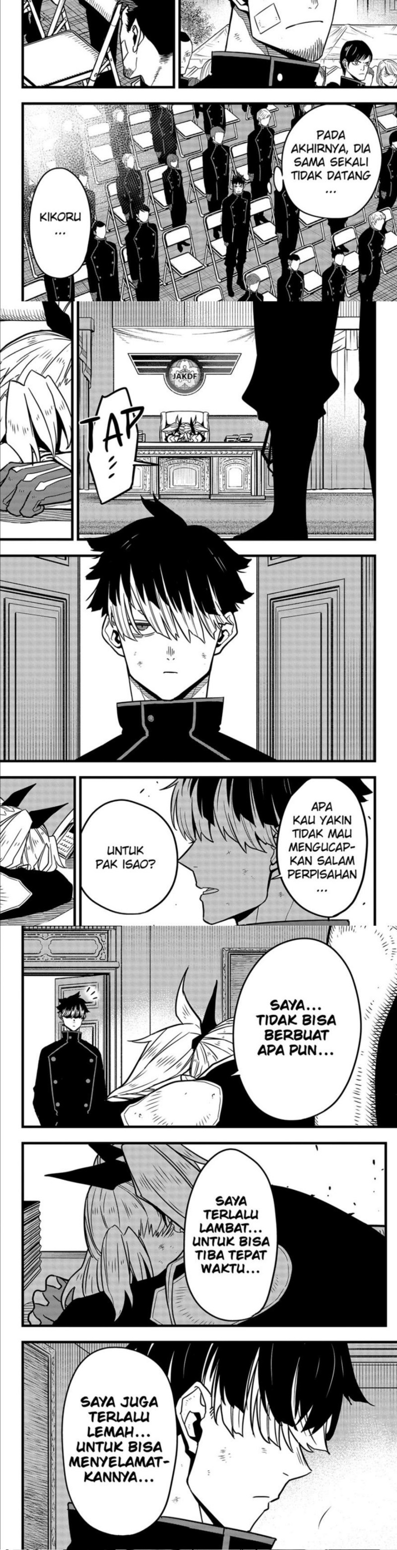 8Kaijuu Chapter 54 Bahasa Indonesia