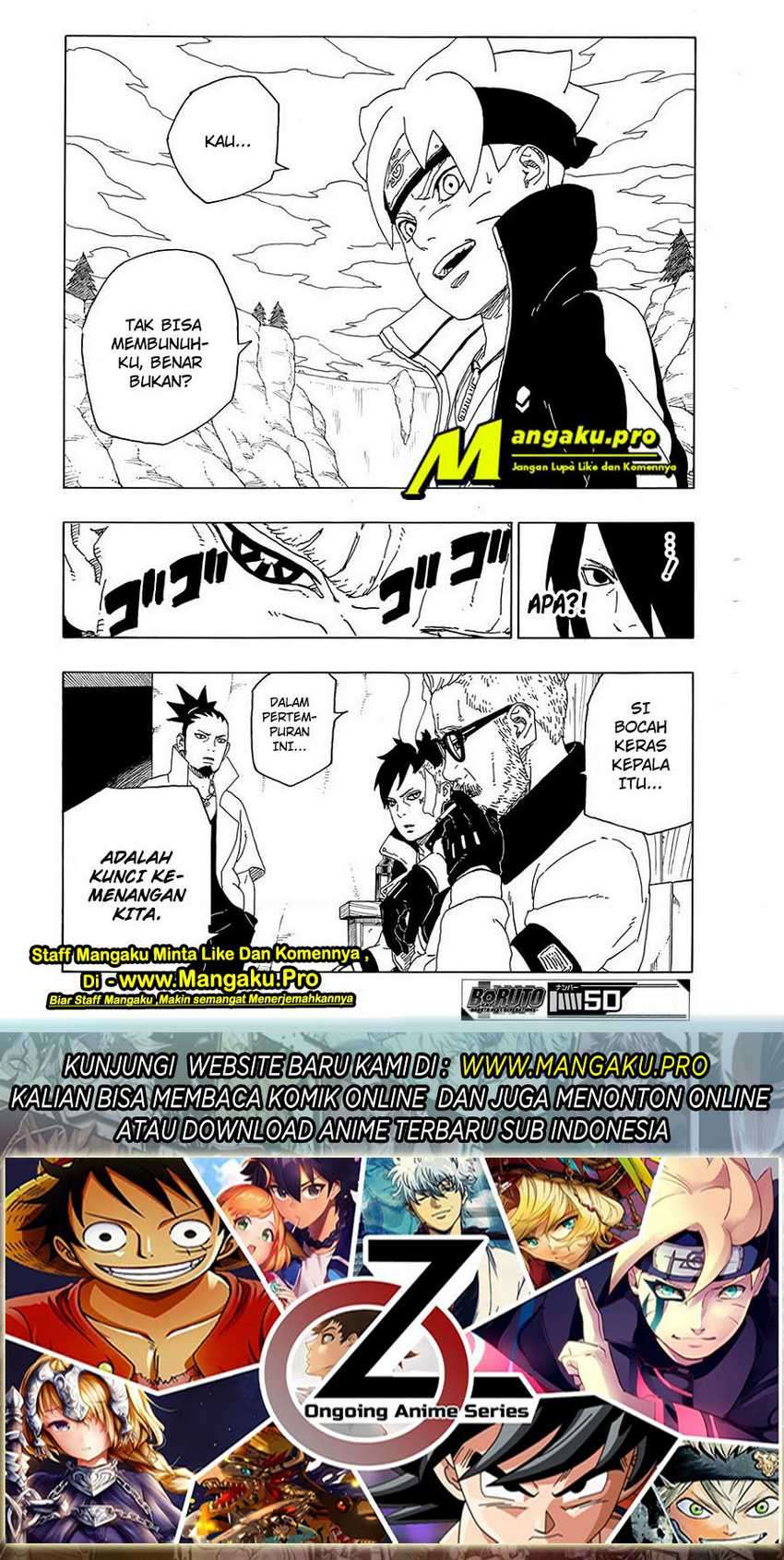 Boruto: Naruto Next Generations Chapter 50.2 Bahasa Indonesia