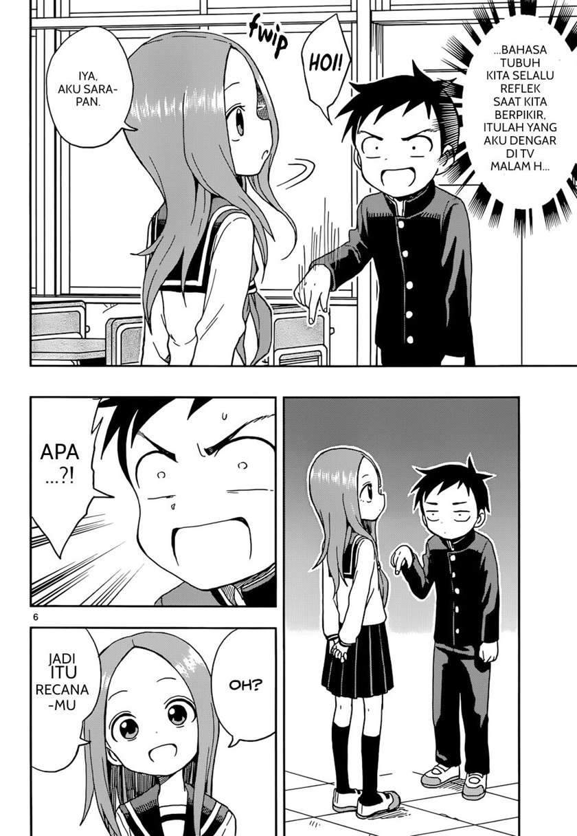 Karakai Jouzu no Takagi-san Chapter 80 Bahasa Indonesia