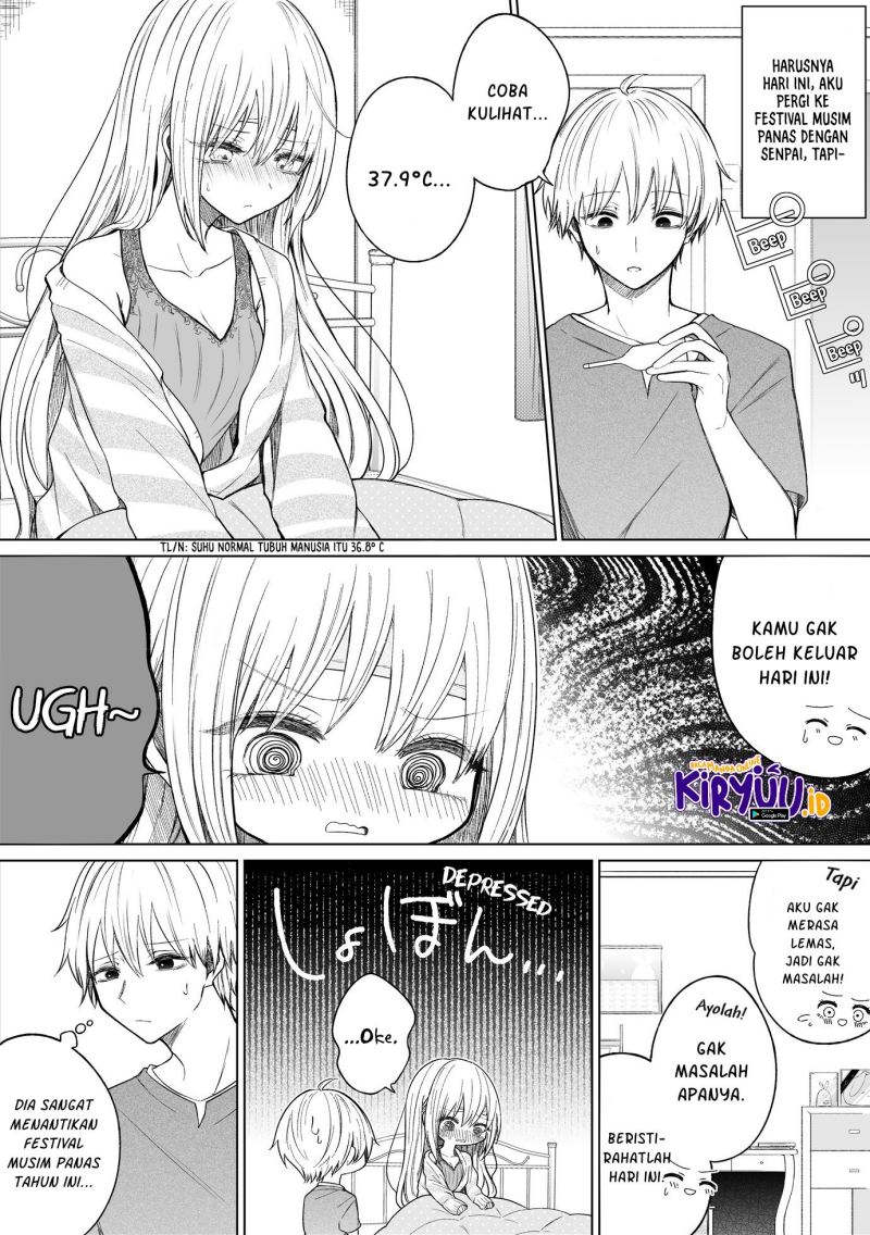 Ichizu de Bitch na Kouhai Chapter 104 Bahasa Indonesia