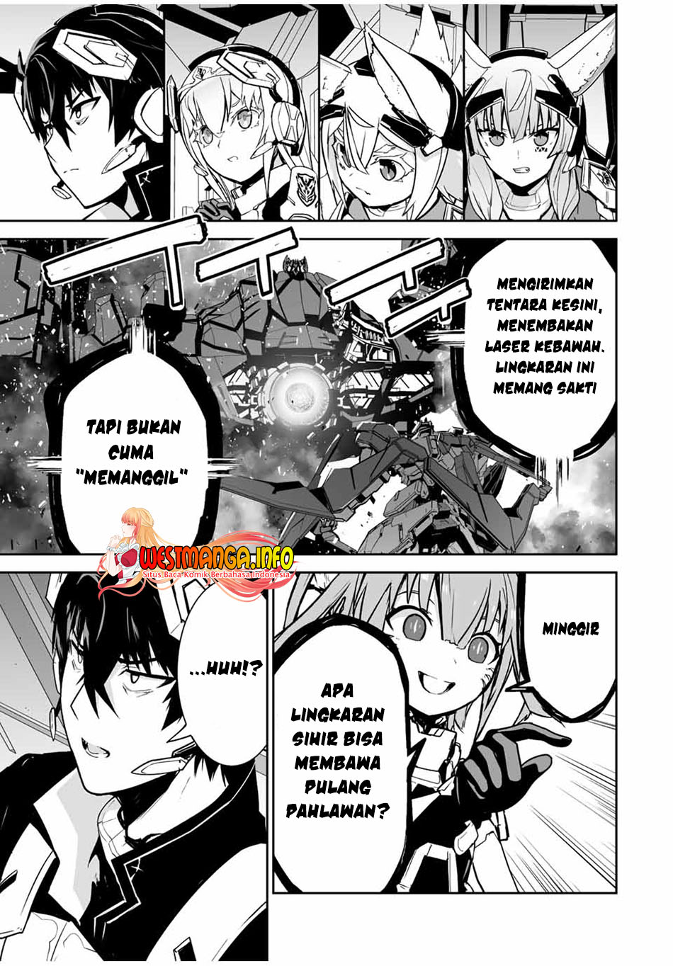 Yuusha Shoutai Kamoku Yuusha Wa Nagisa Renai Chapter 37 Bahasa Indonesia