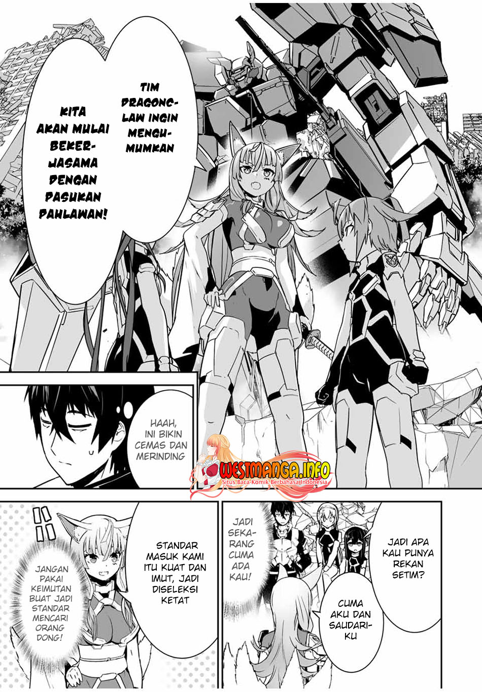 Yuusha Shoutai Kamoku Yuusha Wa Nagisa Renai Chapter 25 Bahasa Indonesia