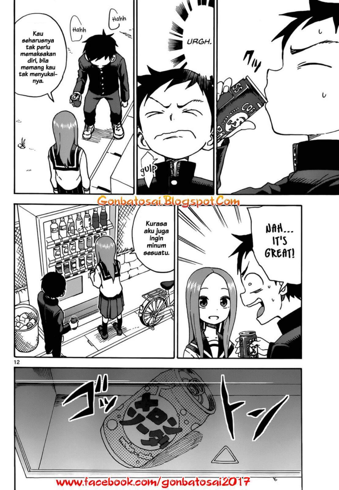 Karakai Jouzu no Takagi-san Chapter 37 Bahasa Indonesia