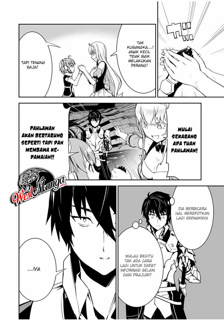 Yuusha Shoutai Kamoku Yuusha Wa Nagisa Renai Chapter 03 Bahasa Indonesia