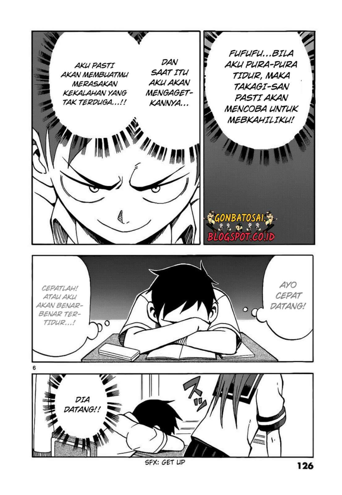 Karakai Jouzu no Takagi-san Chapter 17 Bahasa Indonesia