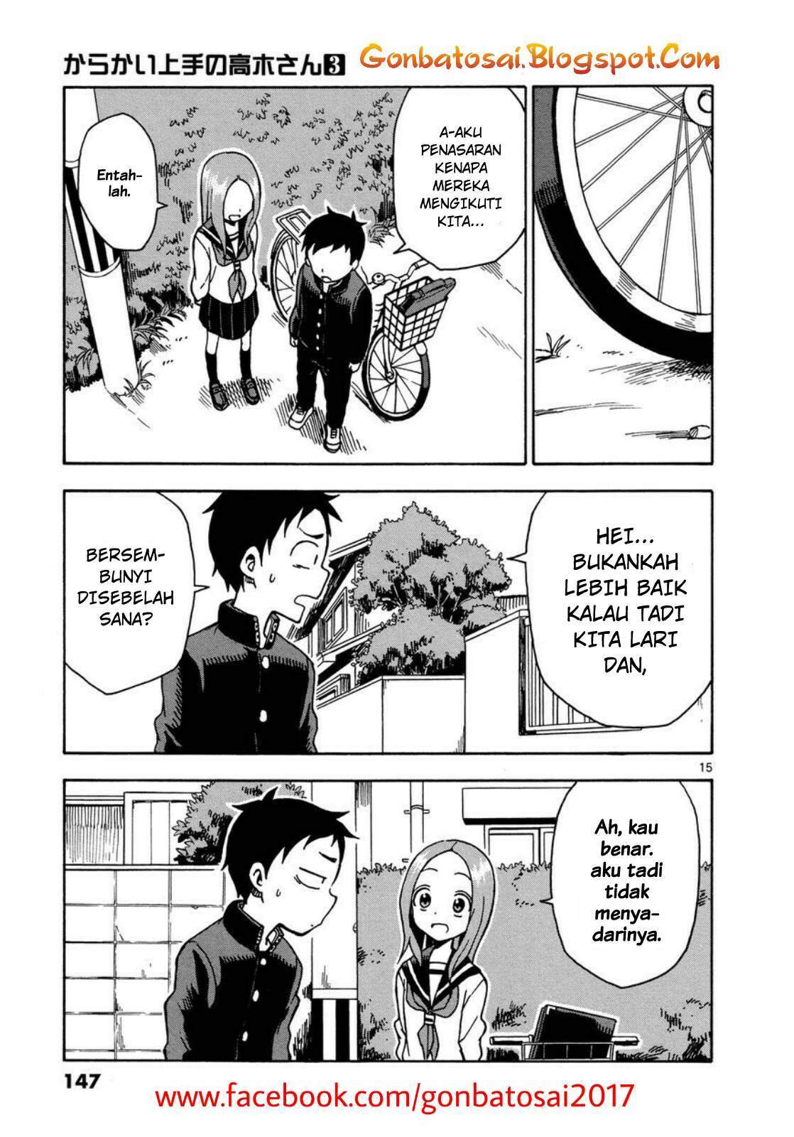 Karakai Jouzu no Takagi-san Chapter 26 Bahasa Indonesia