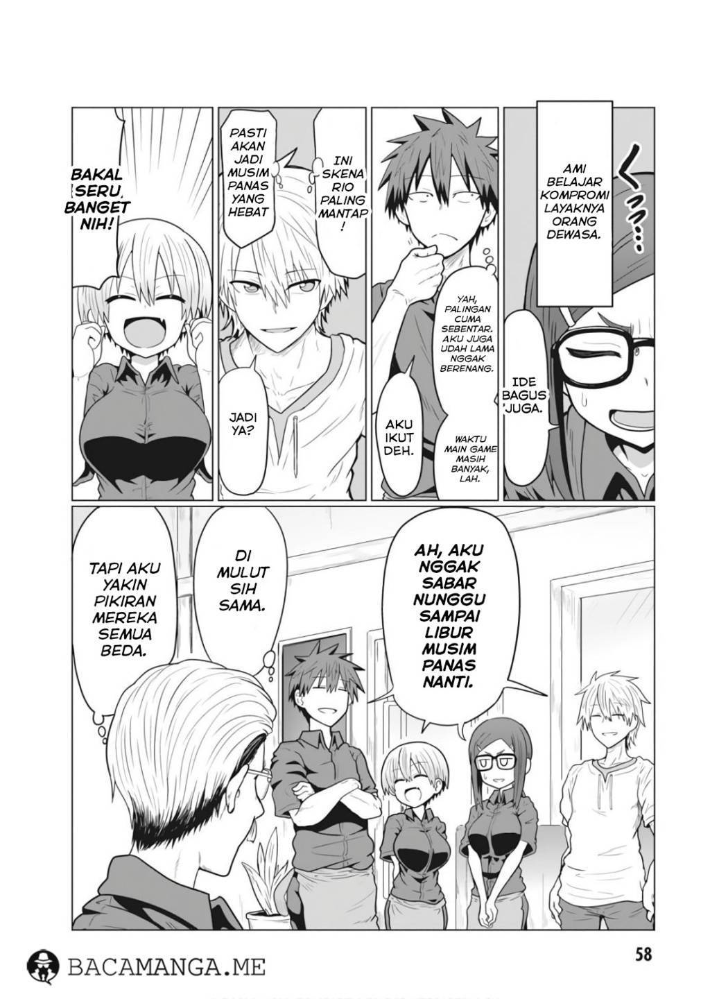 Uzaki-chan wa Asobitai! Chapter 18 Bahasa Indonesia