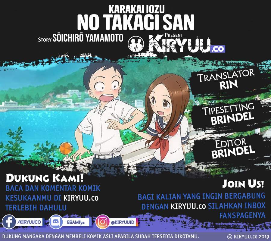 Karakai Jouzu no Takagi-san Chapter 74 Bahasa Indonesia