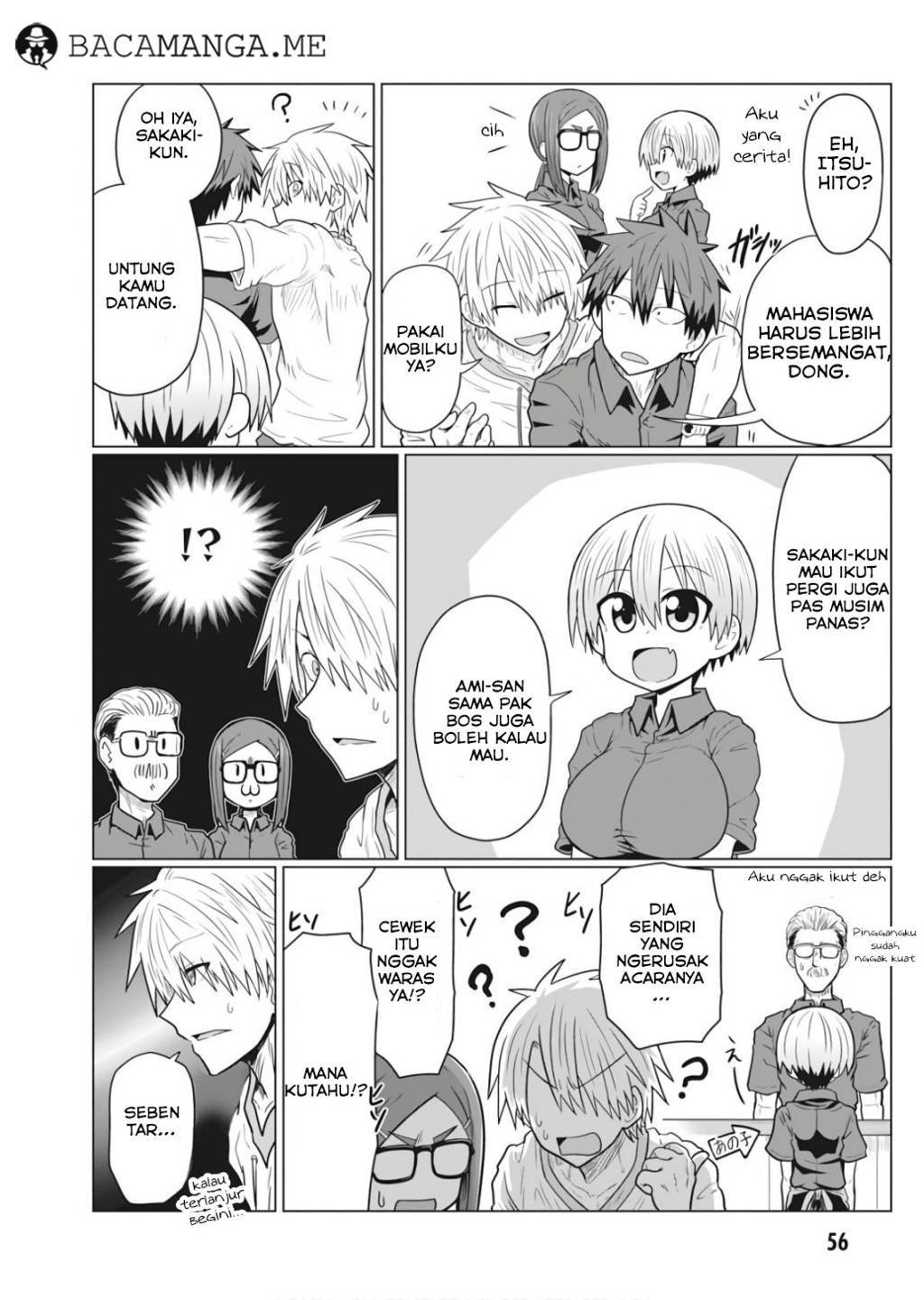 Uzaki-chan wa Asobitai! Chapter 18 Bahasa Indonesia