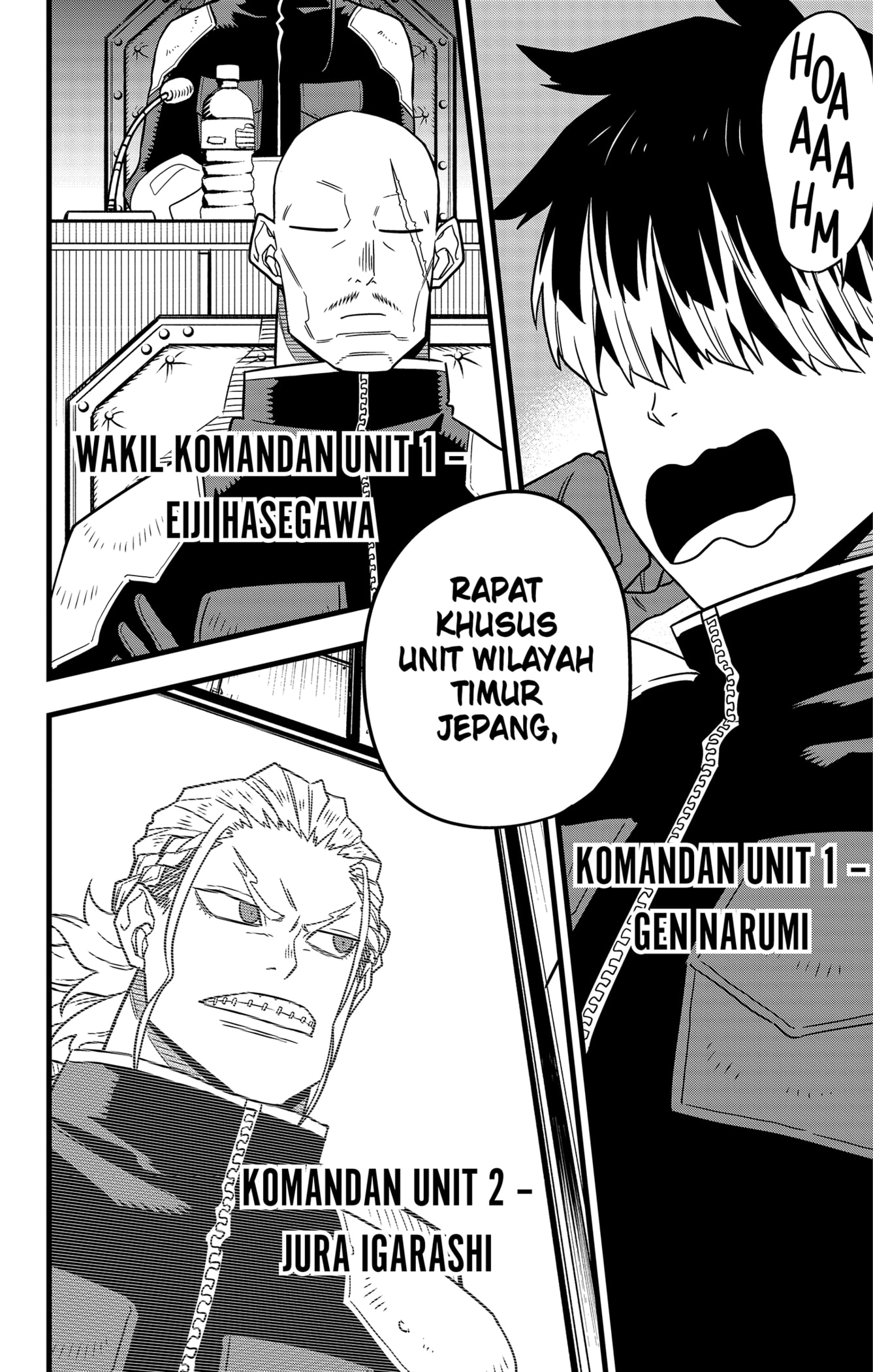 8Kaijuu Chapter 57 Bahasa Indonesia