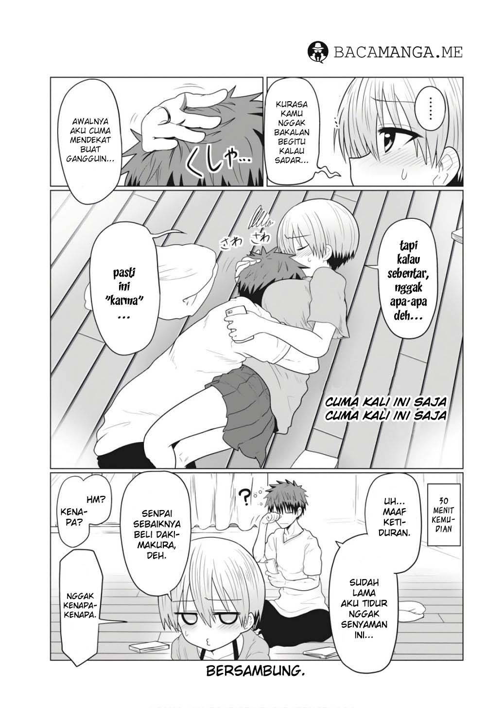 Uzaki-chan wa Asobitai! Chapter 23.5 Bahasa Indonesia