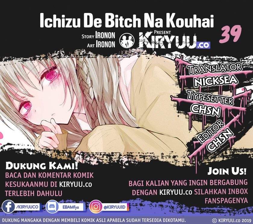 Ichizu de Bitch na Kouhai Chapter 39 Bahasa Indonesia