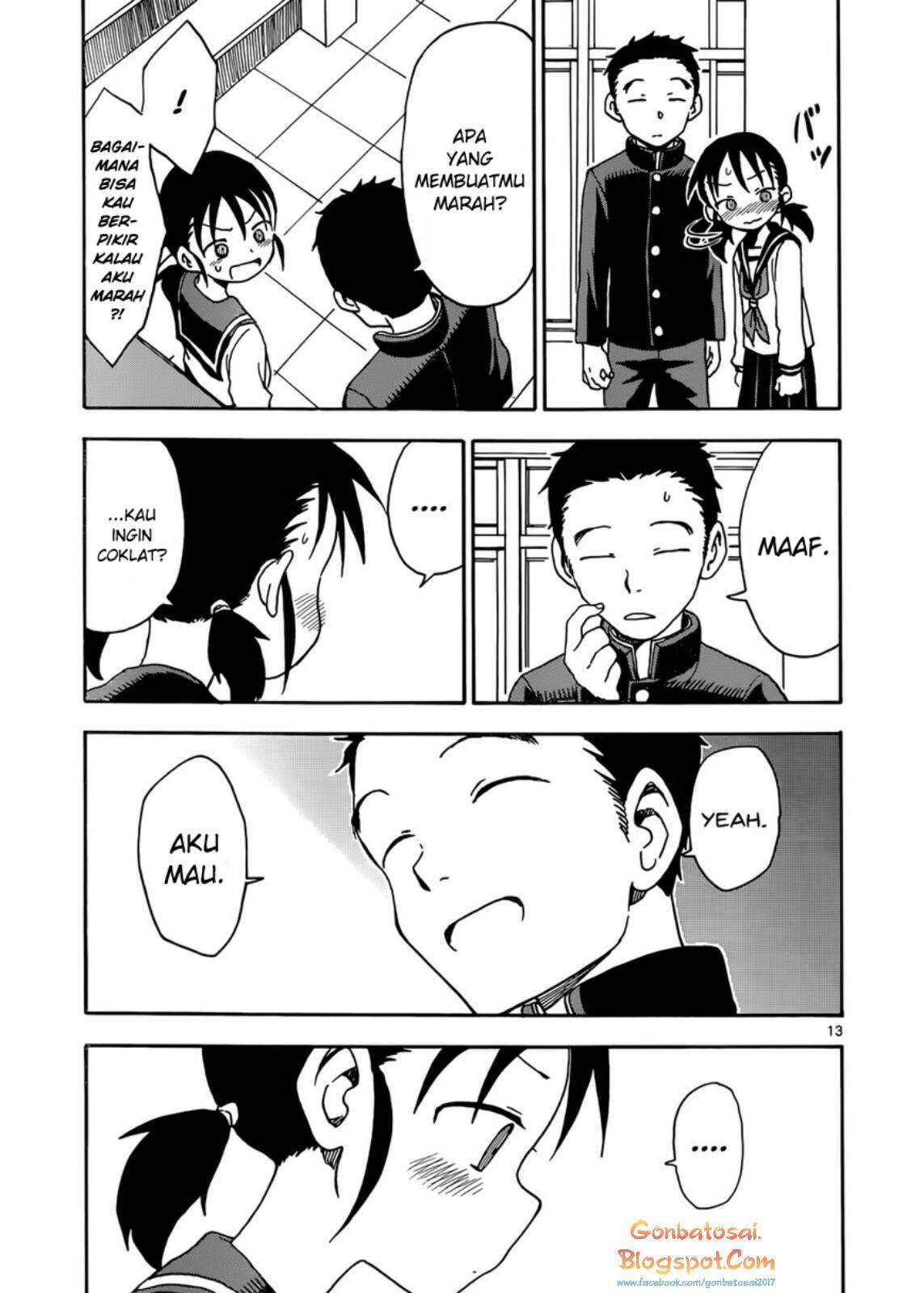 Karakai Jouzu no Takagi-san Chapter 47 Bahasa Indonesia