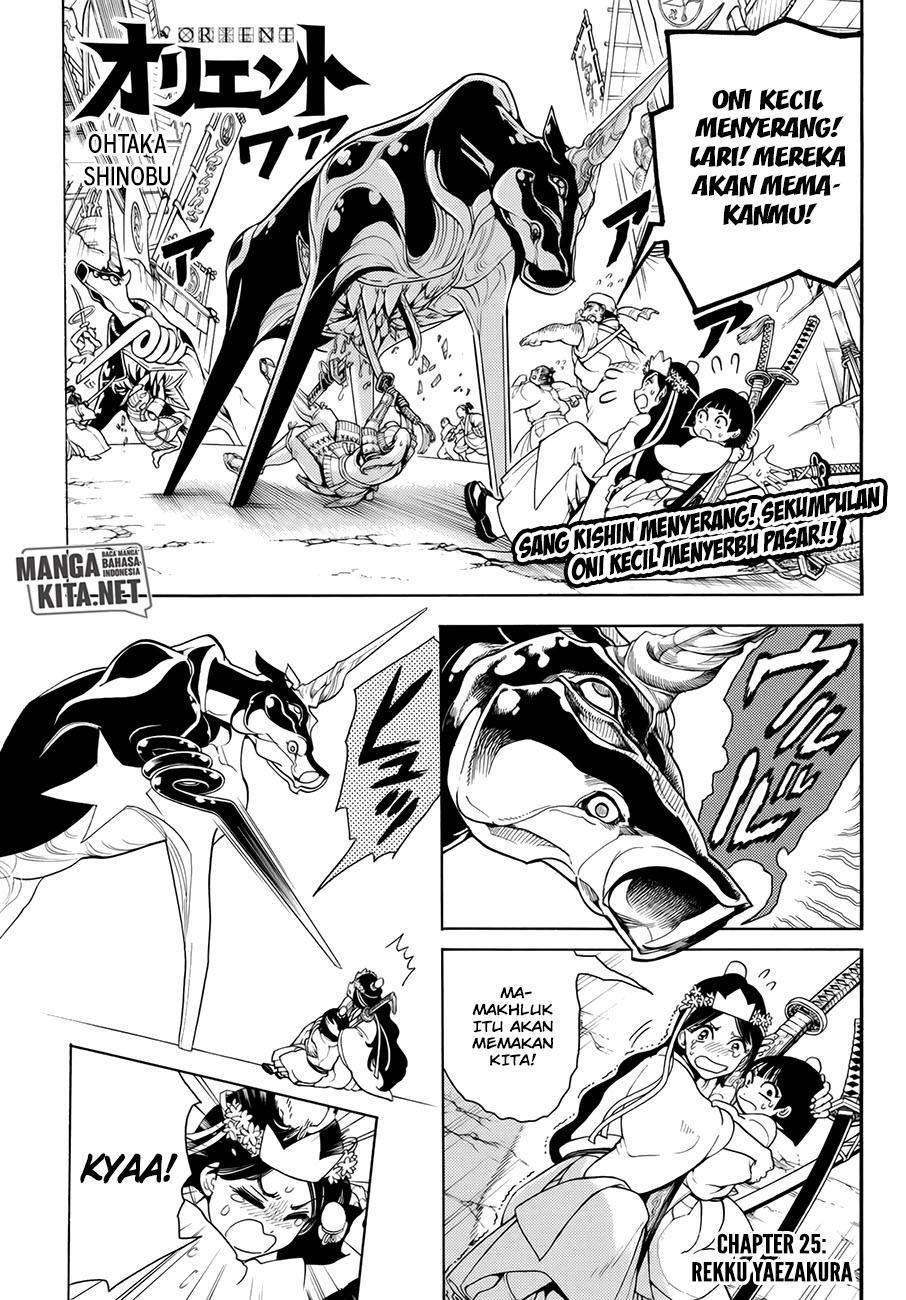 Orient Chapter 25 Bahasa Indonesia