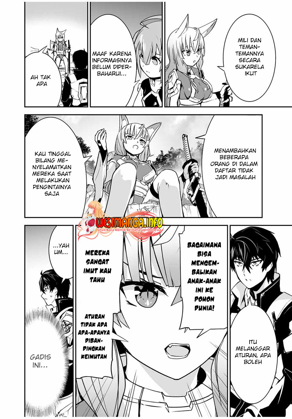 Yuusha Shoutai Kamoku Yuusha Wa Nagisa Renai Chapter 25 Bahasa Indonesia