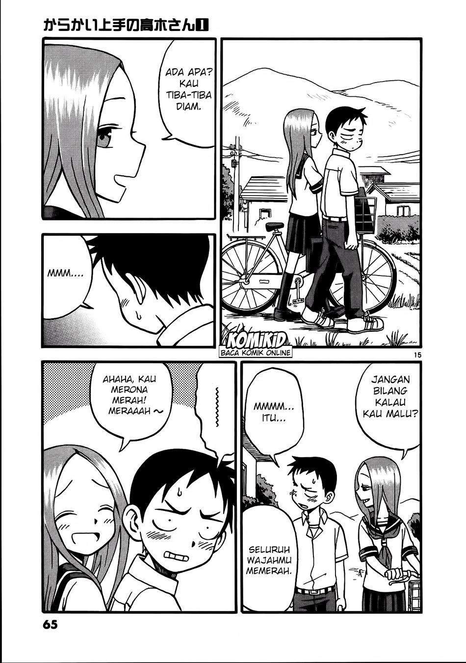 Karakai Jouzu no Takagi-san Chapter 04 Bahasa Indonesia