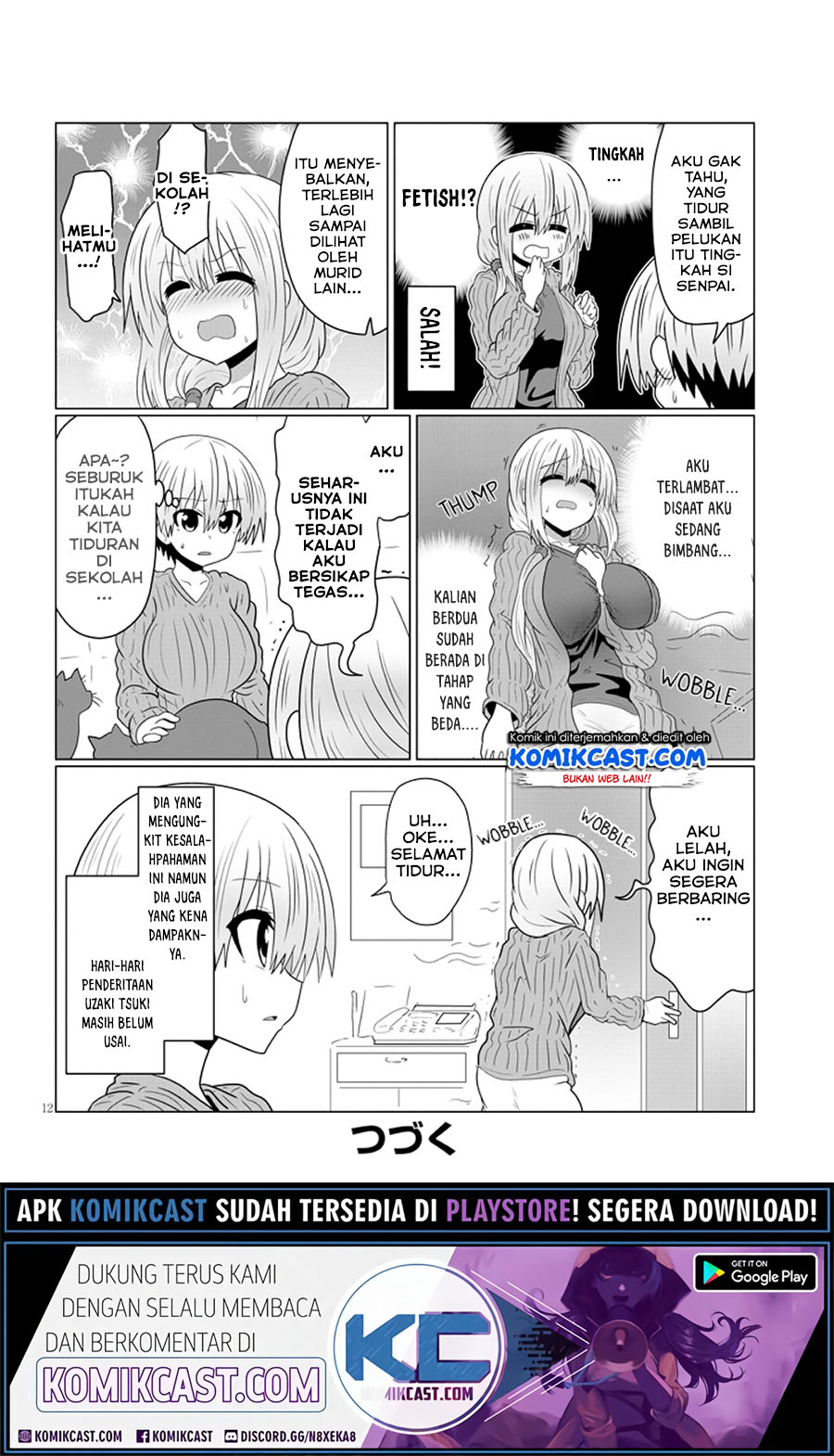 Uzaki-chan wa Asobitai! Chapter 39 Bahasa Indonesia