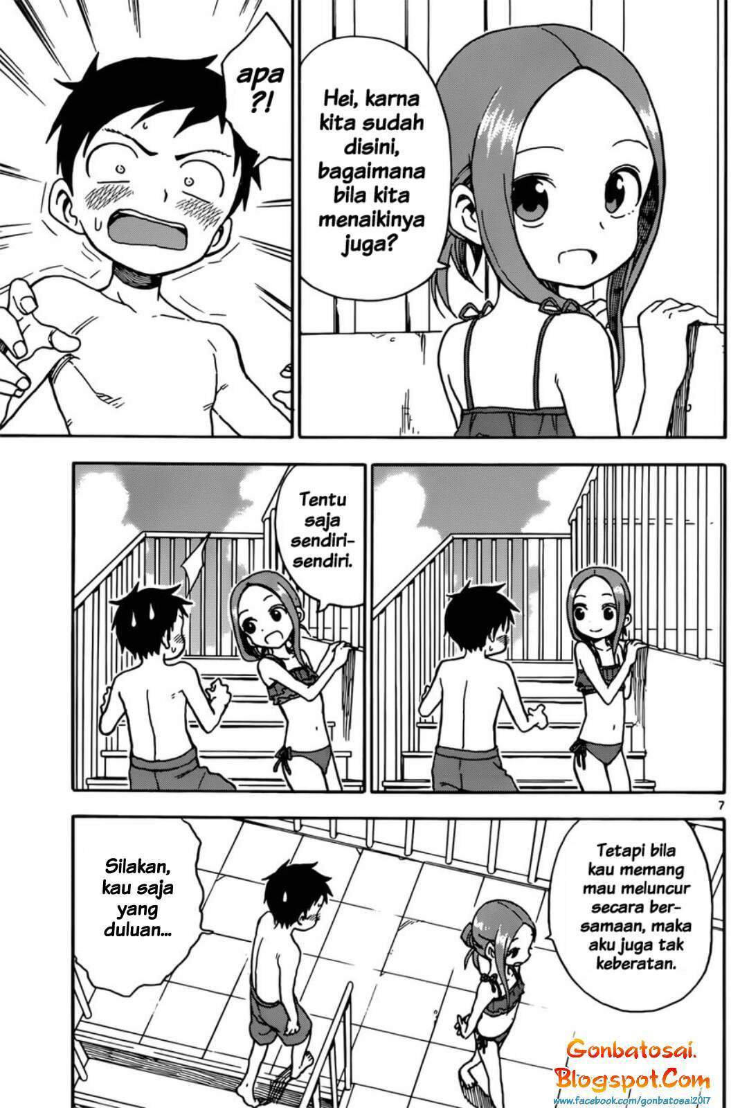 Karakai Jouzu no Takagi-san Chapter 59 Bahasa Indonesia