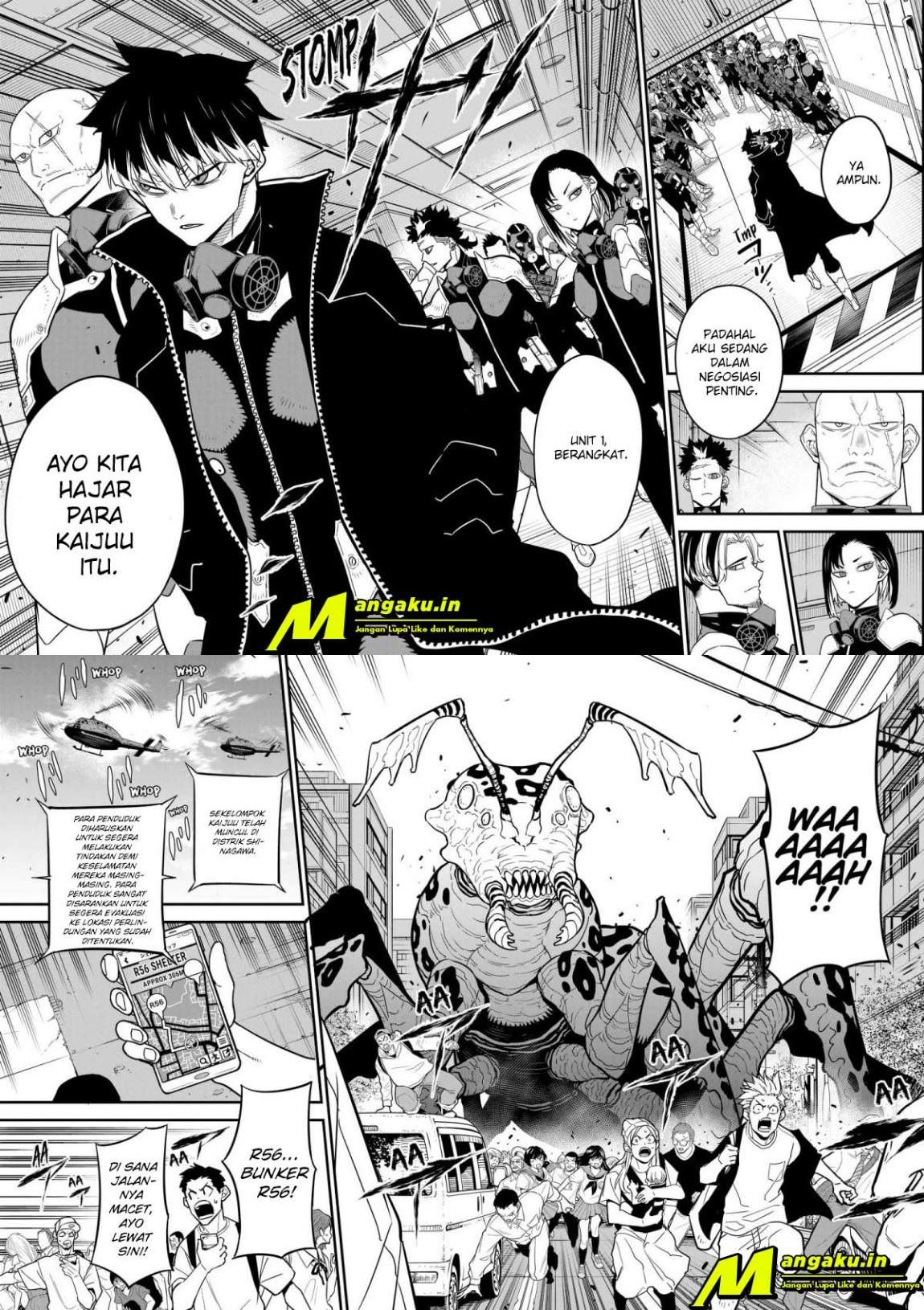 8Kaijuu Chapter 41 Bahasa Indonesia