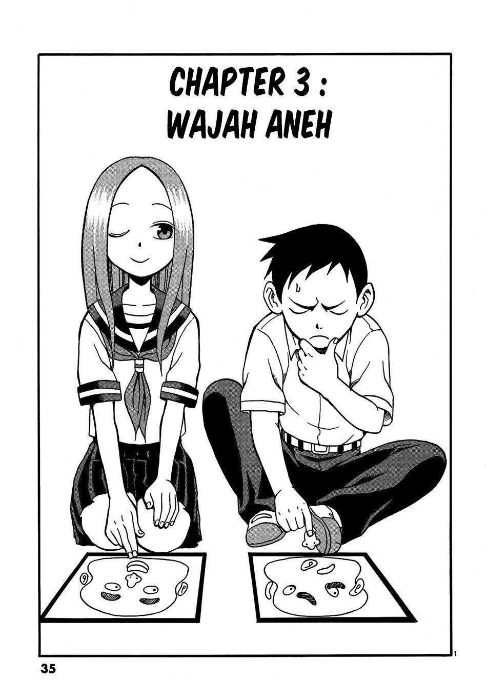 Karakai Jouzu no Takagi-san Chapter 03 Bahasa Indonesia