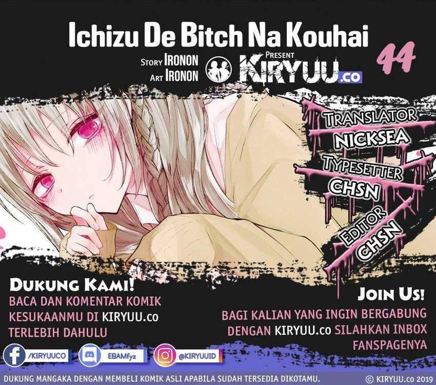 Ichizu de Bitch na Kouhai Chapter 44 Bahasa Indonesia