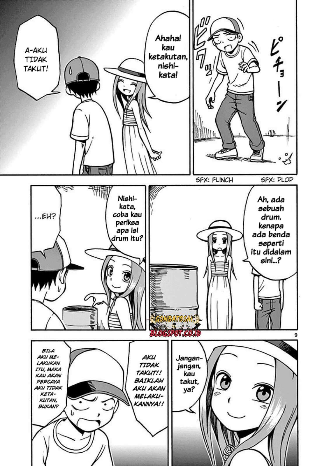 Karakai Jouzu no Takagi-san Chapter 18 Bahasa Indonesia