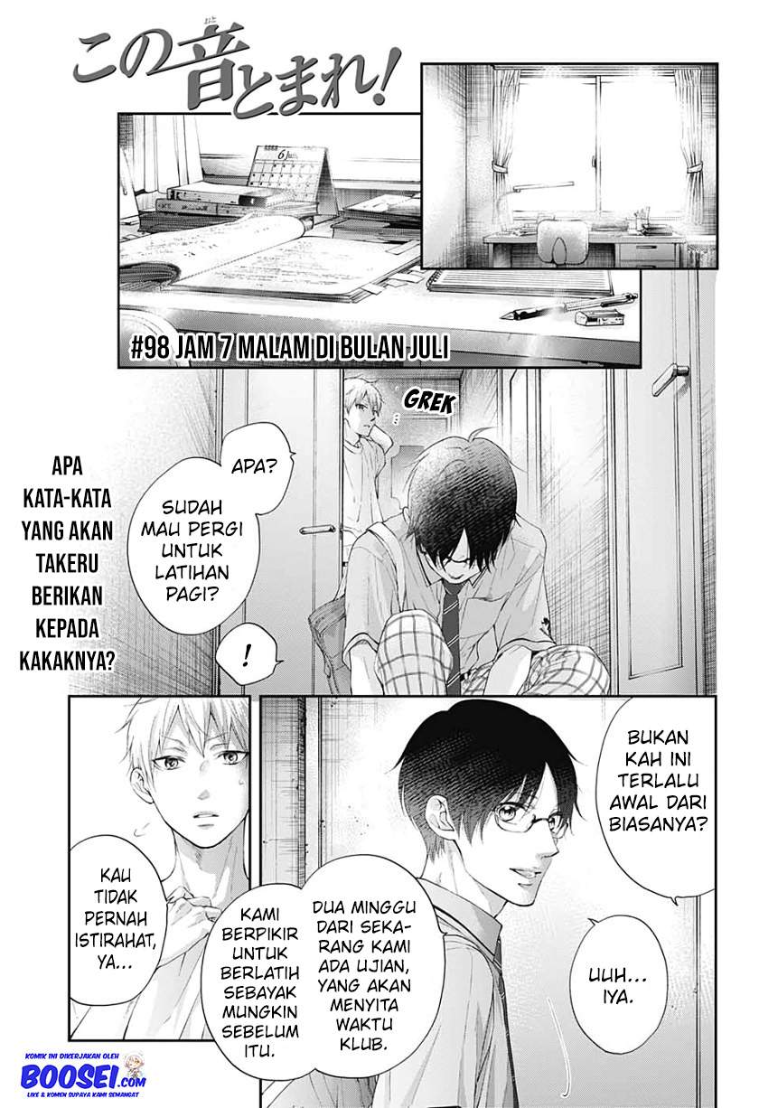 Kono Oto Tomare! Chapter 98 Bahasa Indonesia