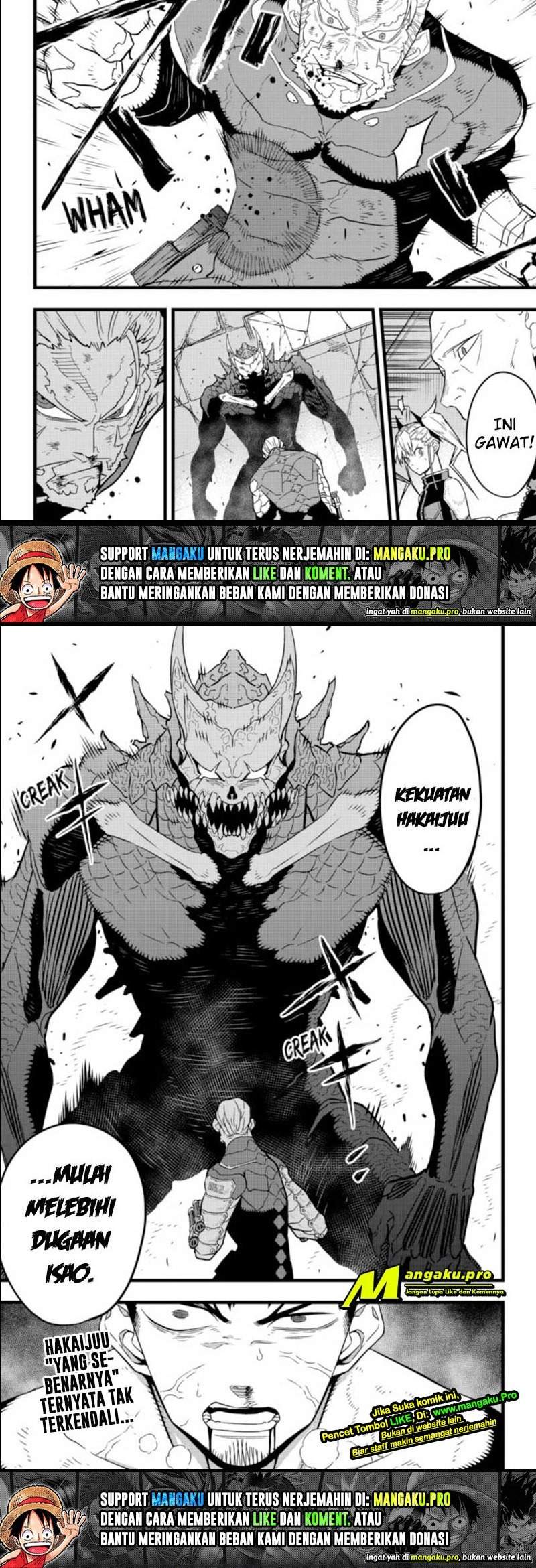 8Kaijuu Chapter 36 Bahasa Indonesia