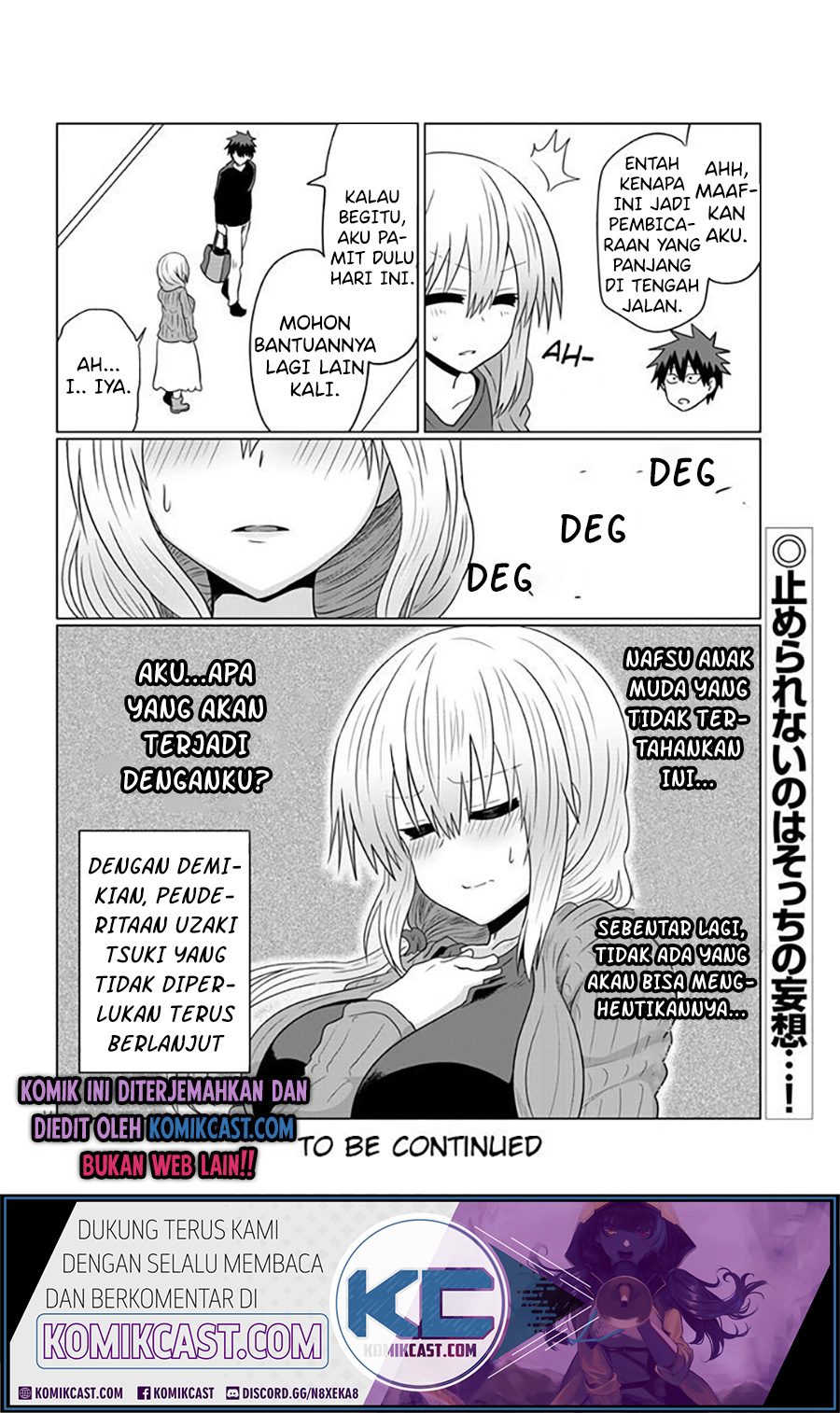 Uzaki-chan wa Asobitai! Chapter 50 Bahasa Indonesia