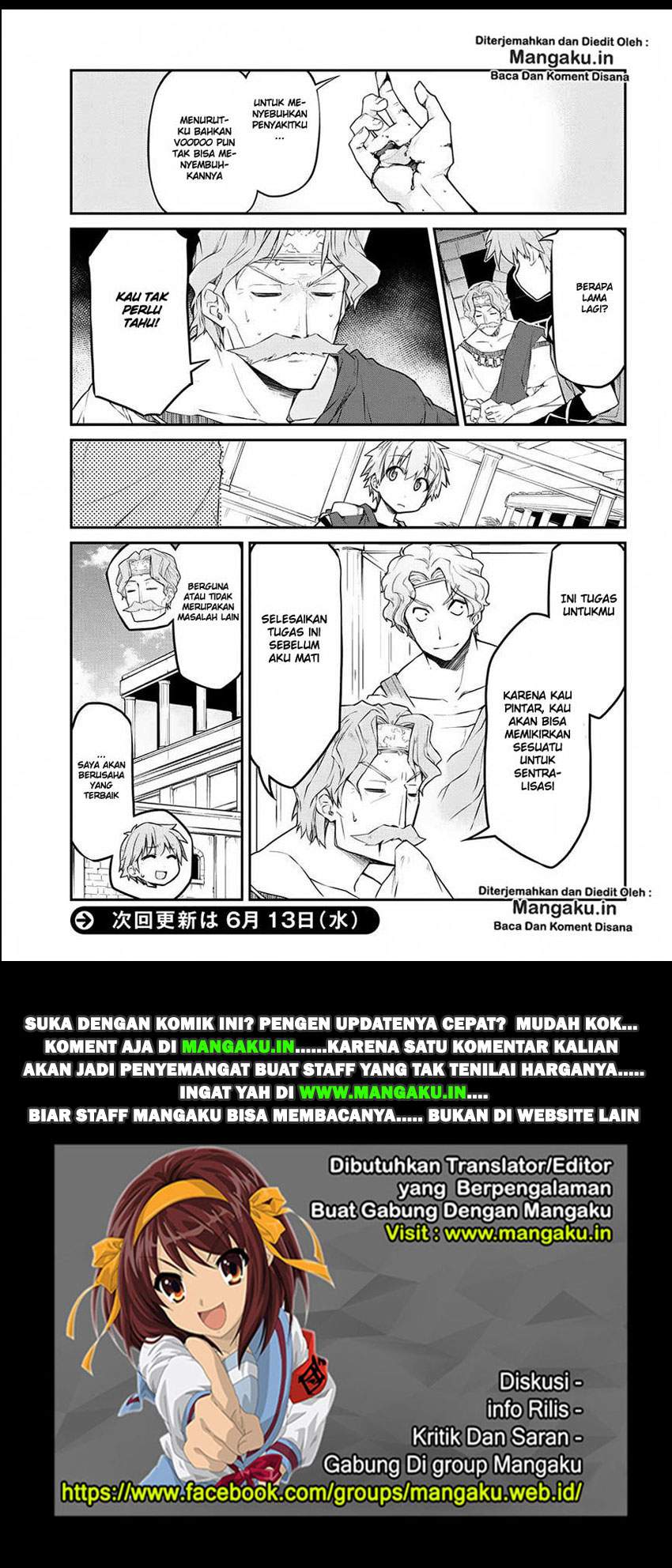 Isekai Kenkokuki Chapter 13 Bahasa Indonesia