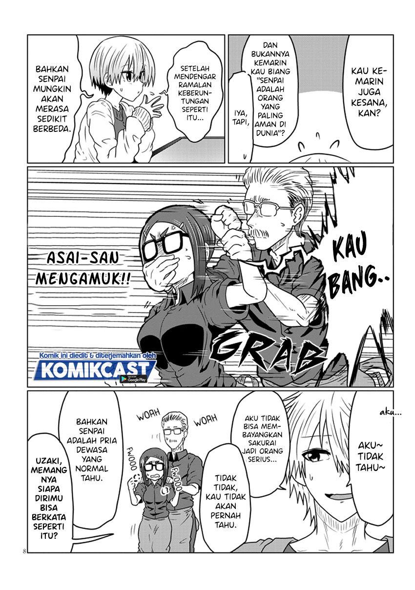 Uzaki-chan wa Asobitai! Chapter 43 Bahasa Indonesia