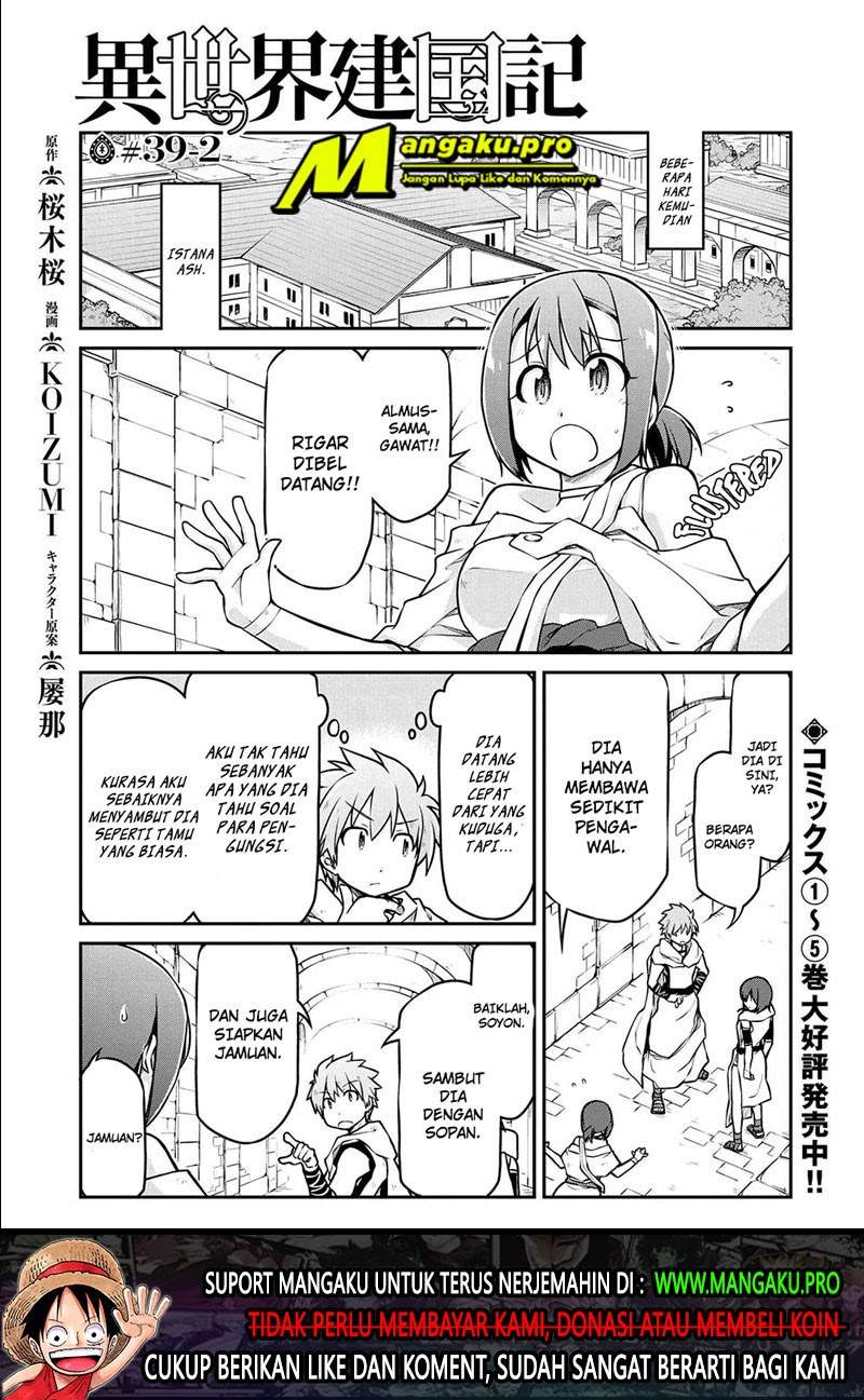 Isekai Kenkokuki Chapter 39.2 Bahasa Indonesia