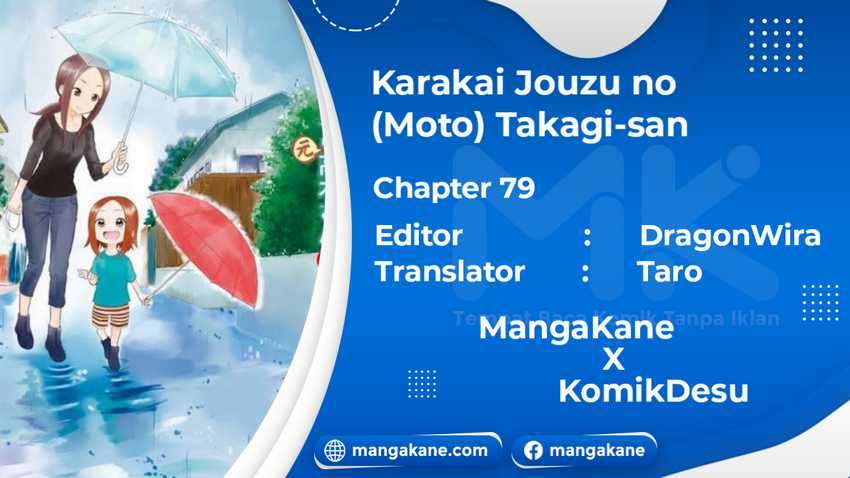 Karakai Jouzu no (Moto) Takagi-san Chapter 79 Bahasa Indonesia