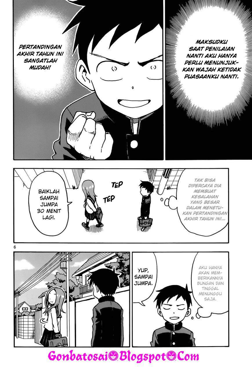 Karakai Jouzu no Takagi-san Chapter 70 Bahasa Indonesia