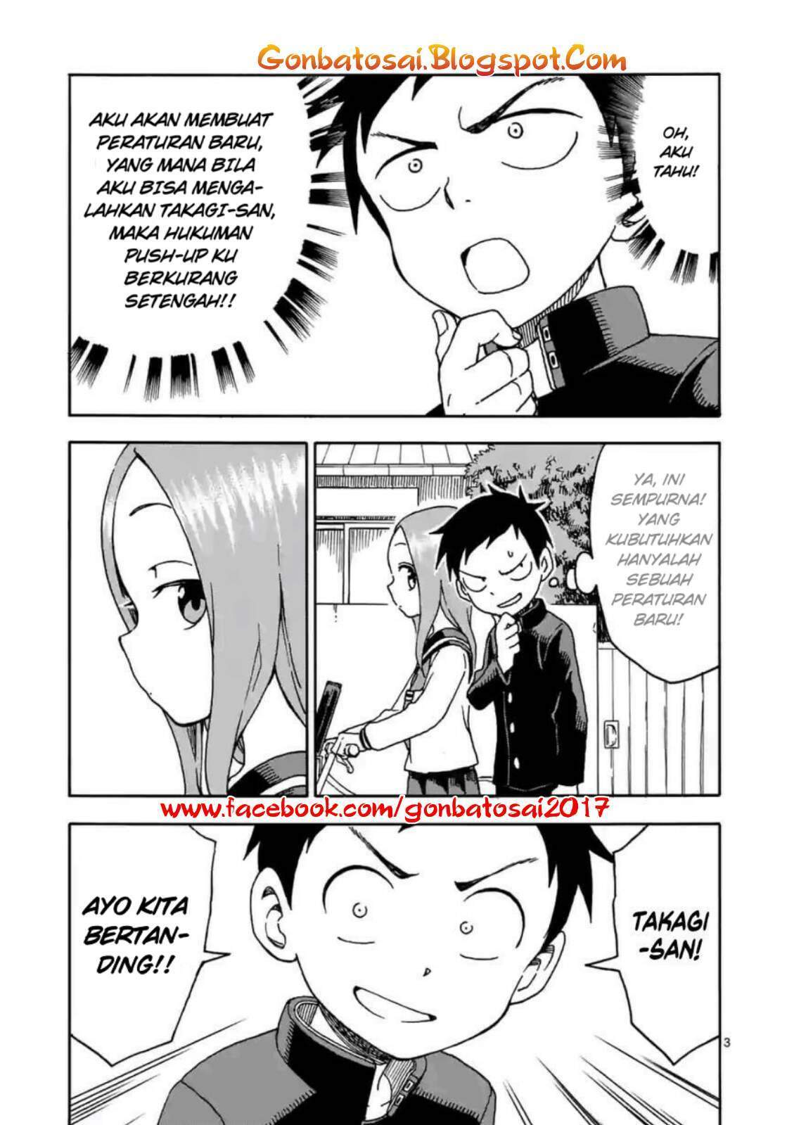 Karakai Jouzu no Takagi-san Chapter 29.5 Bahasa Indonesia