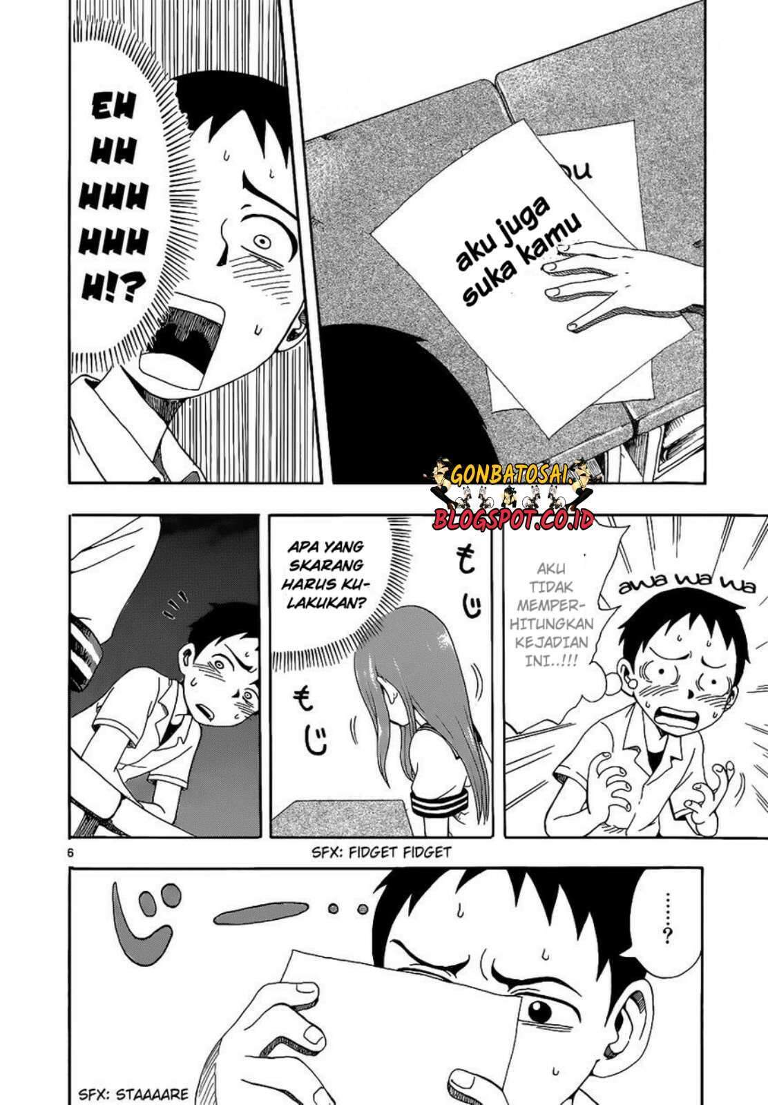 Karakai Jouzu no Takagi-san Chapter 17.5 Bahasa Indonesia