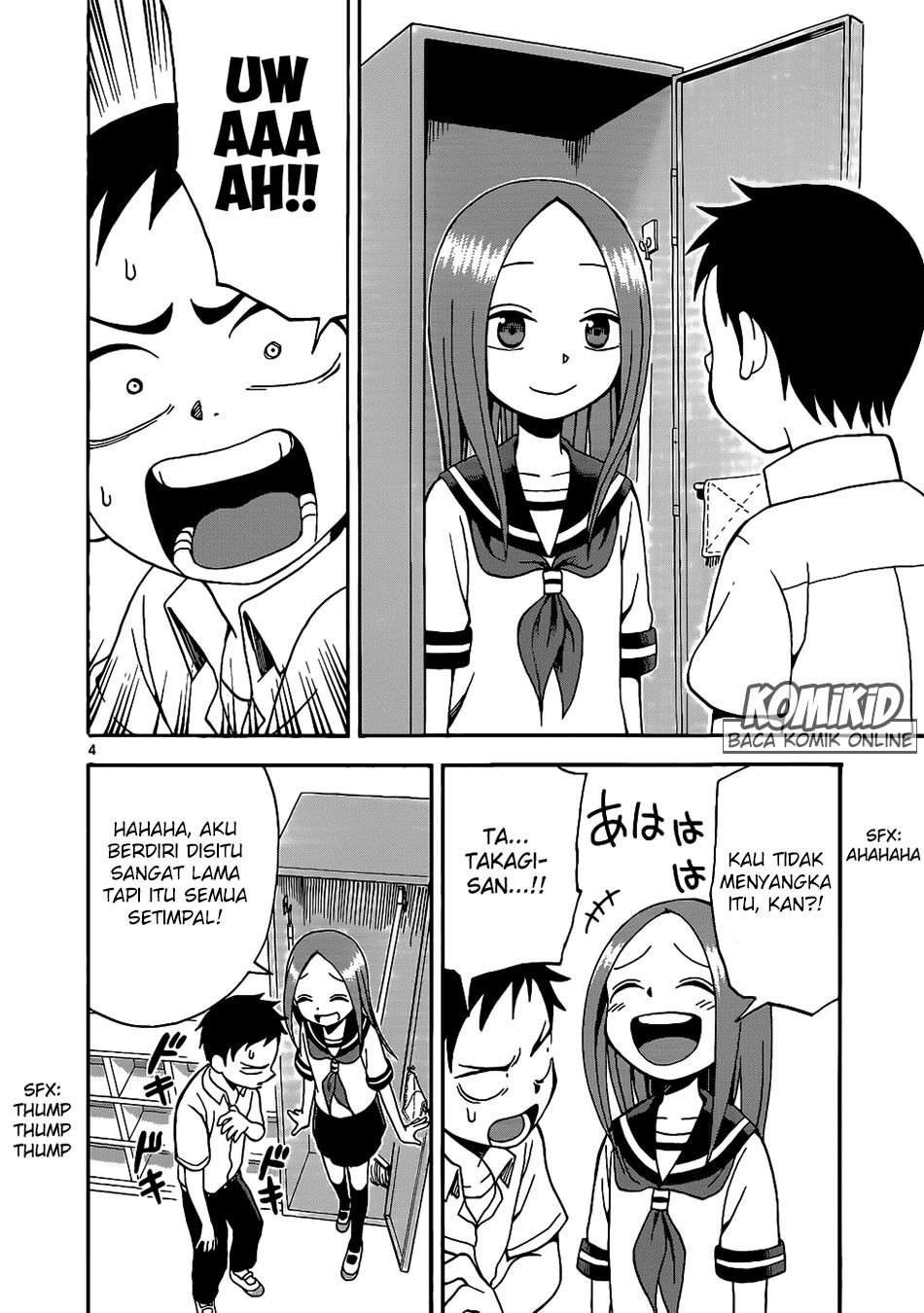 Karakai Jouzu no Takagi-san Chapter 14 Bahasa Indonesia