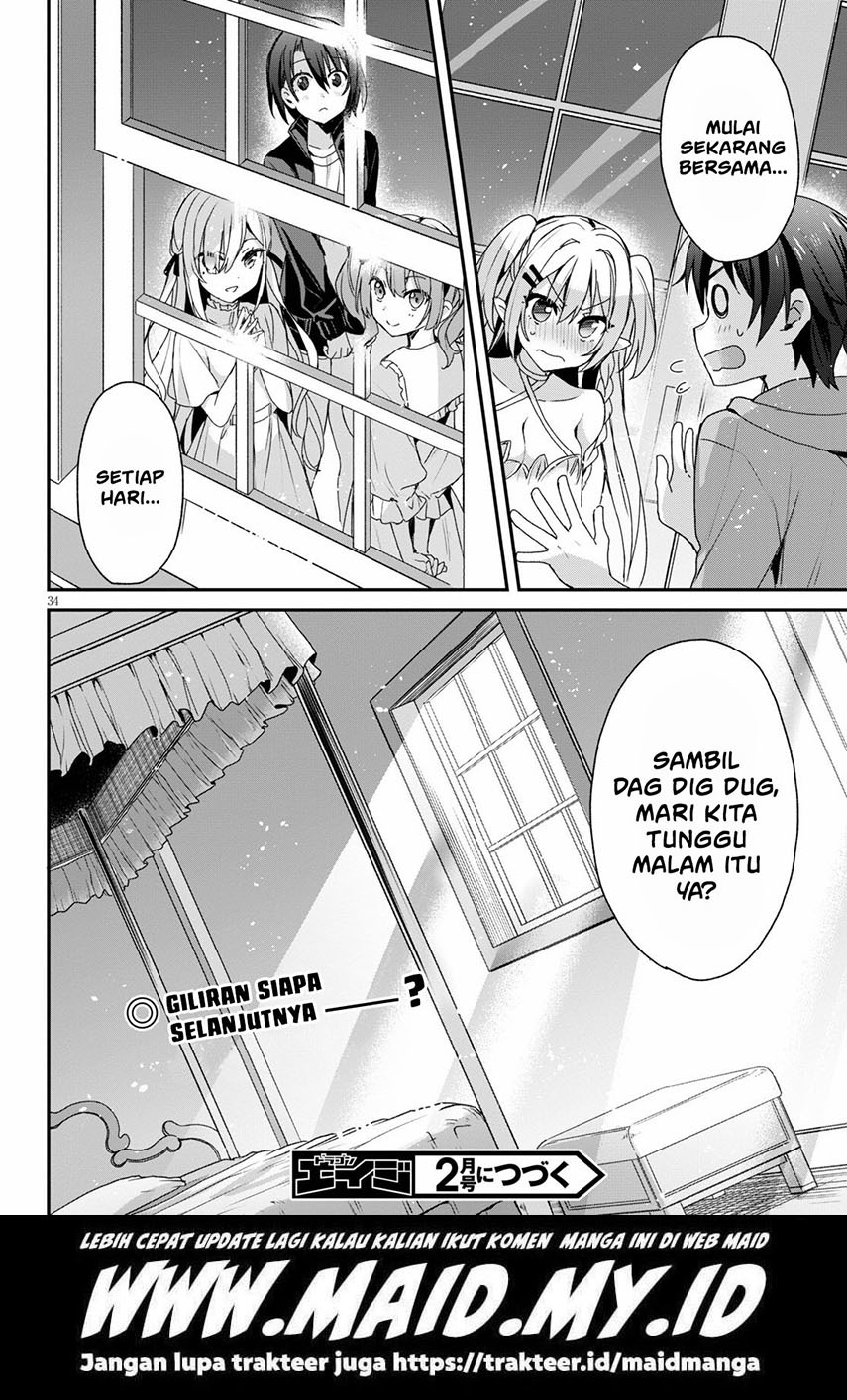 Yonshimai wa Yoru wo Omachikane Chapter 04 Bahasa Indonesia